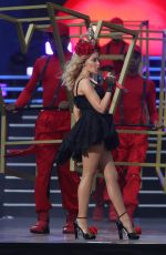 KYLIE MINOGUE Performs at British Summer Time Festival in London