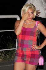 LADY GAGA and Taylor Kinney Night Out in Belgrade 06/02/2015