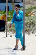 LADY GAGA at a Beach in Malibu 05/20/2015