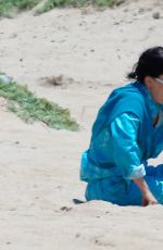 LADY GAGA at a Beach in Malibu 05/20/2015