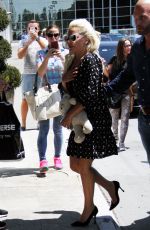 LADY GAGA at Nikola Tesla Airport in Belgrade 06/07/2015