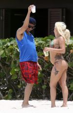 LADY GAGA in Bikini at a Beach in Bahamas 06/14/2015