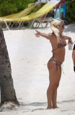 LADY GAGA in Bikini at a Beach in Bahamas 06/14/2015