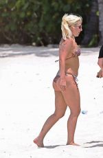 LADY GAGA in Bikini at a Beach in Bahamas 06/14/2015