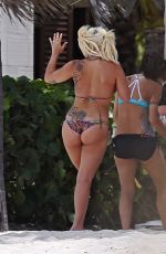 LADY GAGA in Bikini at a Beach in Bahamas 06/14/2015