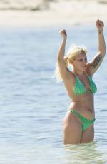LADY GAGA in Bikini at a Beach in Bahamas 06/18/2015