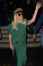 LADY GAGA Leaves Her Hotel in London 06/07/2015