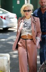 LADY GAGA Leves Her Apartment in New York 06/25/2015