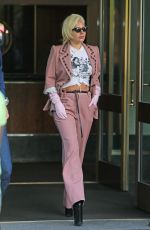LADY GAGA Leves Her Apartment in New York 06/25/2015