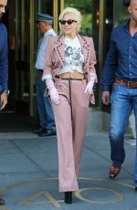 LADY GAGA Leves Her Apartment in New York 06/25/2015