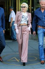 LADY GAGA Leves Her Apartment in New York 06/25/2015