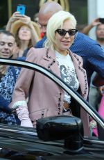LADY GAGA Leves Her Apartment in New York 06/25/2015