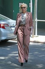 LADY GAGA Leves Her Apartment in New York 06/25/2015