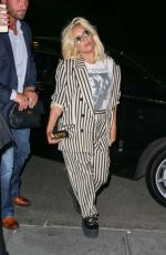 LADY GAGA Night Out in New York 06/18/2015