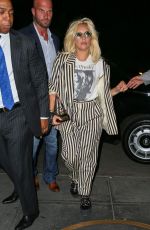 LADY GAGA Night Out in New York 06/18/2015