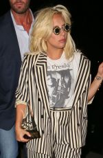 LADY GAGA Night Out in New York 06/18/2015