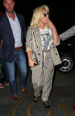 LADY GAGA Night Out in New York 06/18/2015