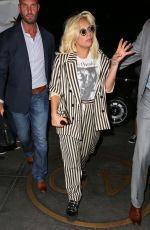 LADY GAGA Night Out in New York 06/18/2015