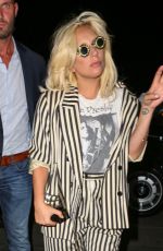 LADY GAGA Night Out in New York 06/18/2015