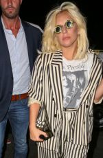 LADY GAGA Night Out in New York 06/18/2015