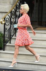 LADY GAGA Out and About in London 06/09/2015
