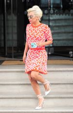 LADY GAGA Out and About in London 06/09/2015