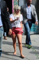 LADY GAGA Out and About in New York 06/19/2015