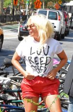 LADY GAGA Out and About in New York 06/19/2015