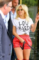 LADY GAGA Out and About in New York 06/19/2015