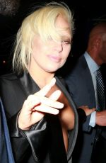 LADY GAGA Out and About in New York 06/24/2015