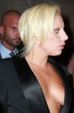 LADY GAGA Out and About in New York 06/24/2015