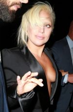 LADY GAGA Out and About in New York 06/24/2015