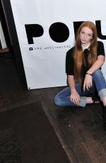 LARSEN THOMPSON at Popular TV Celebrates Denim Hunters in Beverly Hills