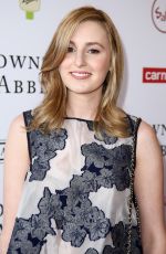 LAURA CARMICHAEL at An Afternoon with Downton Abbey Talent Panek in Beverky Hills