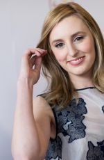 LAURA CARMICHAEL at An Afternoon with Downton Abbey Talent Panek in Beverky Hills