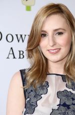 LAURA CARMICHAEL at An Afternoon with Downton Abbey Talent Panek in Beverky Hills