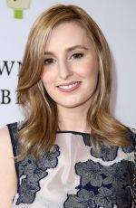 LAURA CARMICHAEL at An Afternoon with Downton Abbey Talent Panek in Beverky Hills