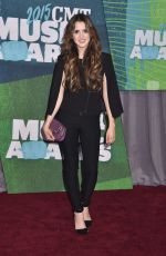 LAURA MARANO at 2015 CMT Music Awards in Nashville