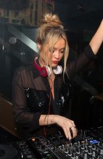 LAURA WHITMORE at Boujis Nightclub in London 06/04/2015
