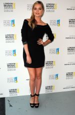 LAURA WHITMORE at London Music Awards in London