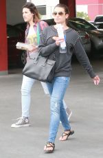 LEA MICHELE Leaves a Studio in Hollywood 06/09/2015