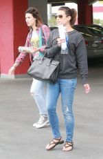 LEA MICHELE Leaves a Studio in Hollywood 06/09/2015