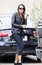 LEA MICHELE Out and About in Los Angeles 06/12/2015