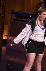 LENA DUNHAM at The Tonight Show With Jimmy Fallon 06/12/2015