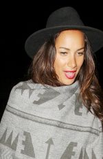 LEONA LEWIS Out for Dinner in Liverpool 06/03/2045
