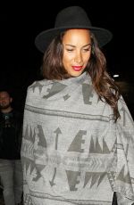 LEONA LEWIS Out for Dinner in Liverpool 06/03/2045