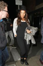 LEONA LEWIS Out for Dinner in Liverpool 06/03/2045