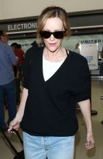 LESLIE MANN at LAX Airport in Los Angeles 06/12/2015