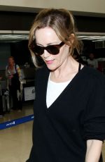 LESLIE MANN at LAX Airport in Los Angeles 06/12/2015