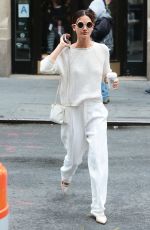 LILY ALDRIDGE Out and About in New York 06/01/2015